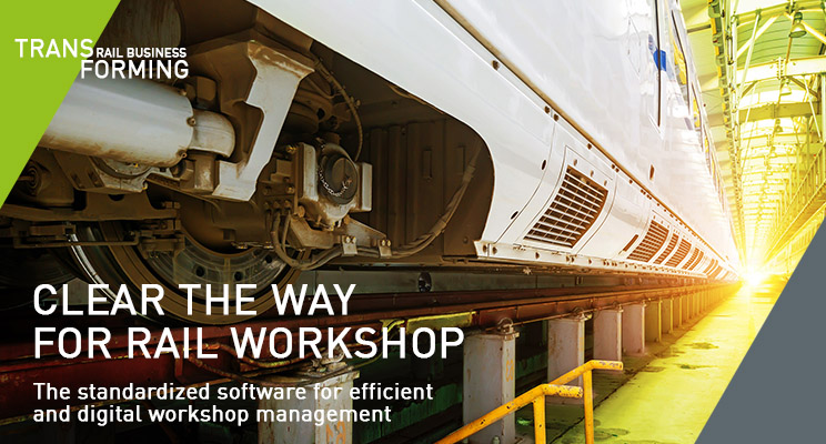 Rail Workshop for digital workshop management - BOOM