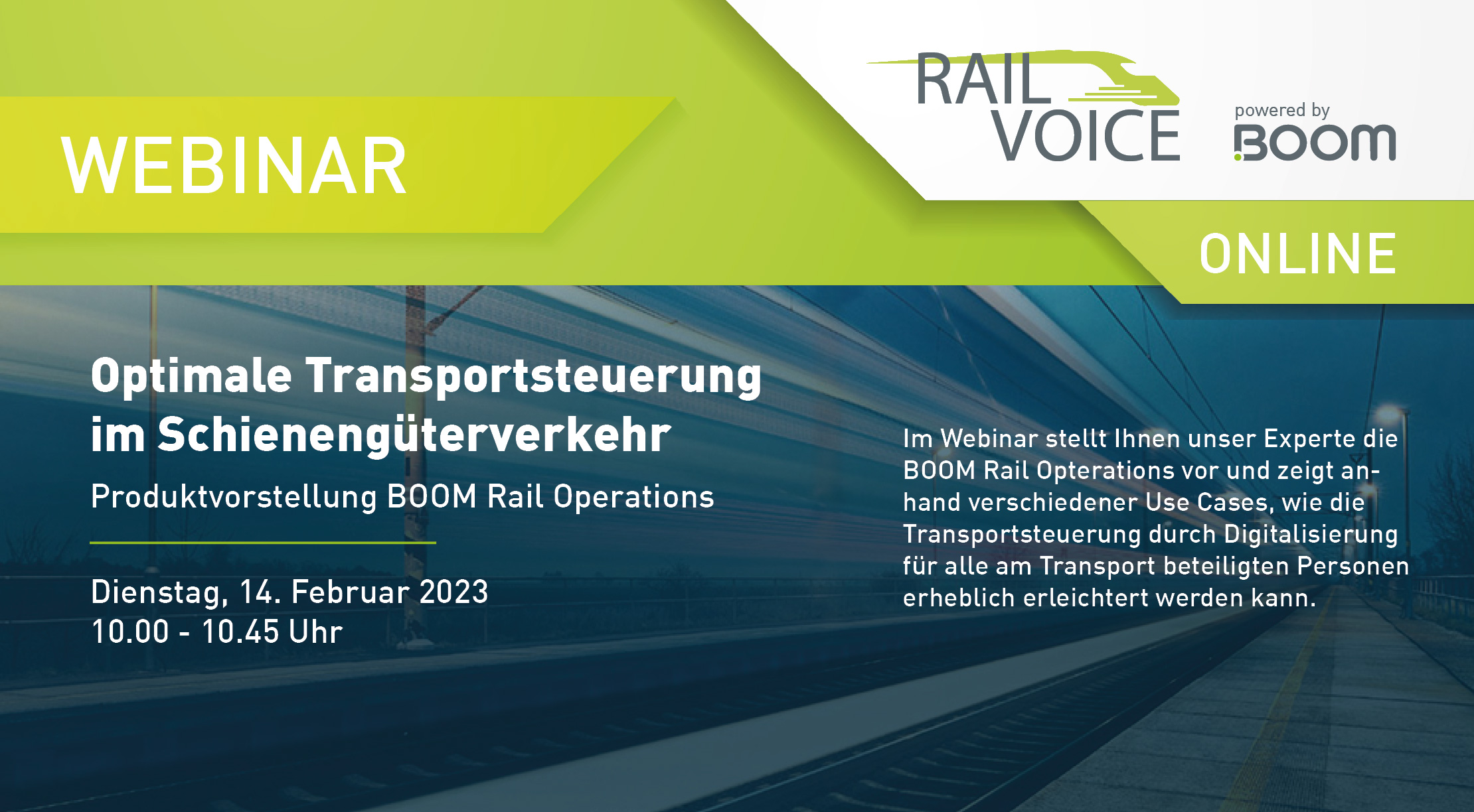 Webinar Rail Operations