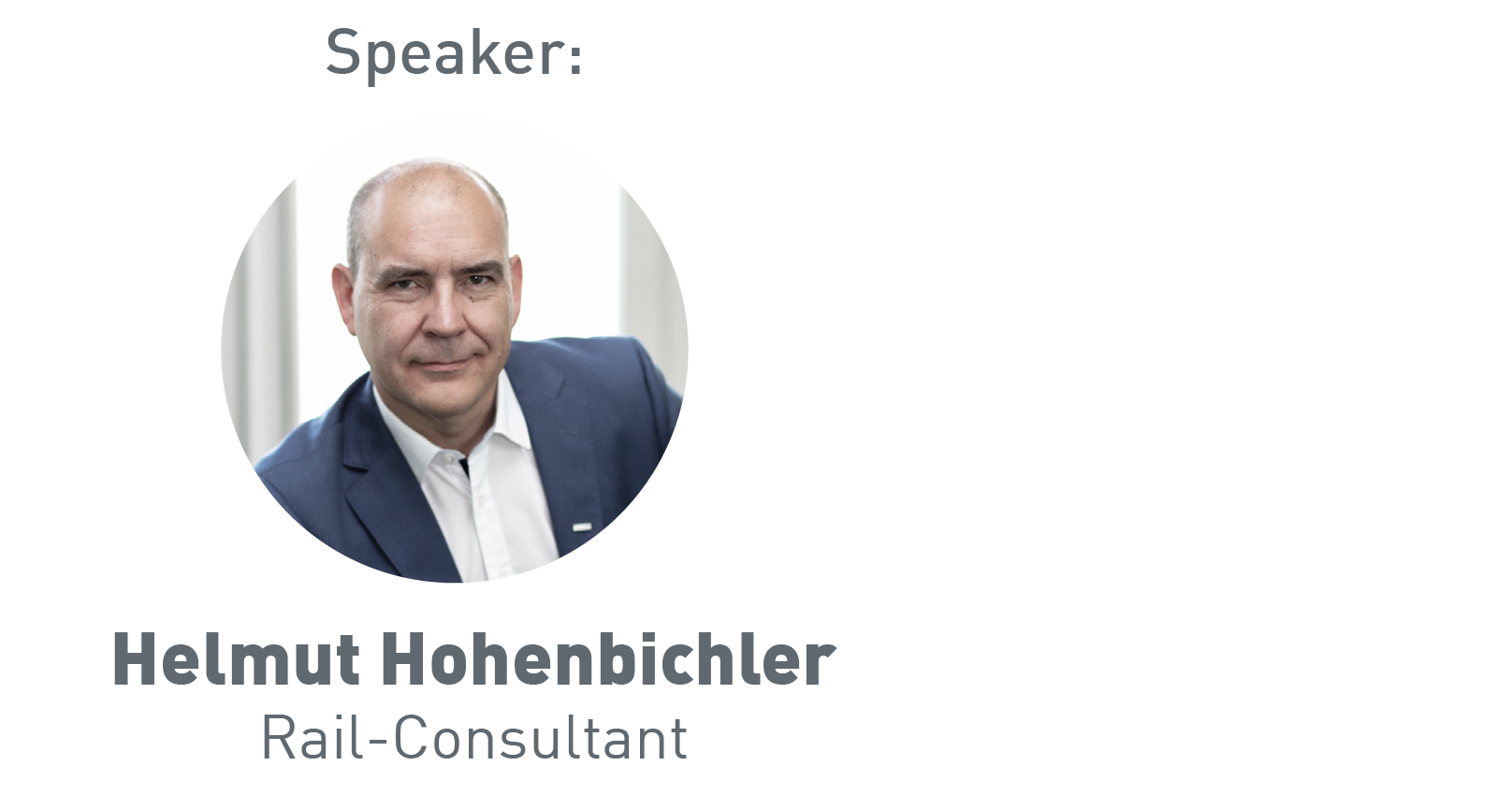 Helmut Hohenbichler, Rail Consultant