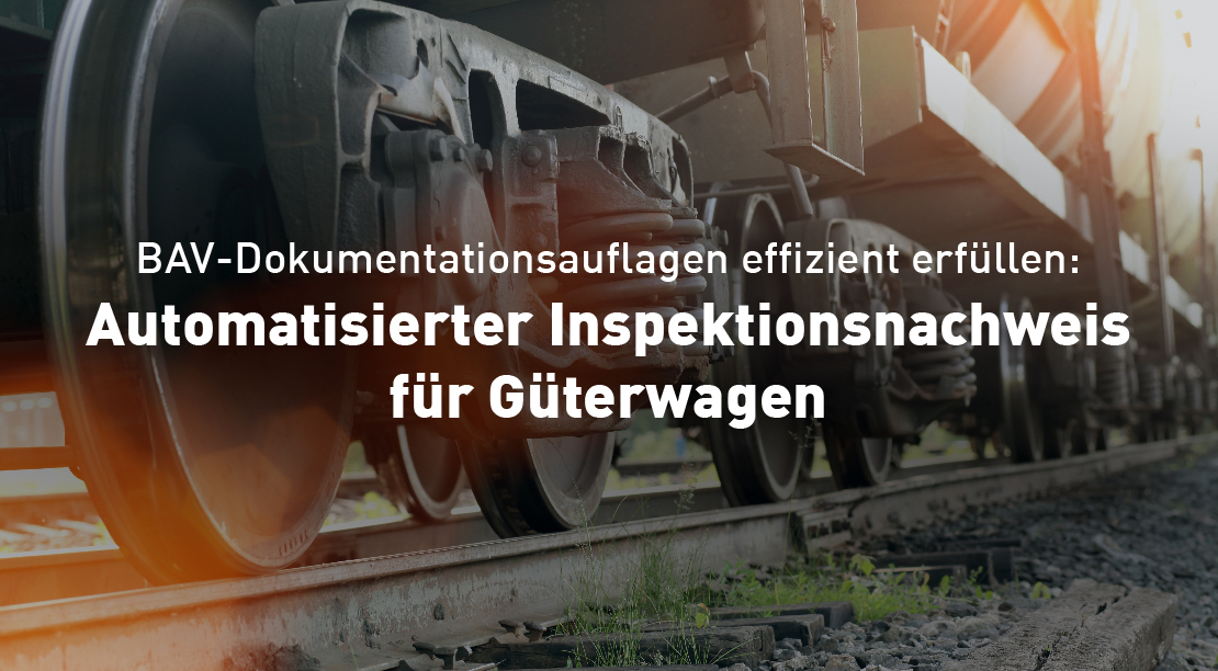 Radsatzbild eines Güterwaggons